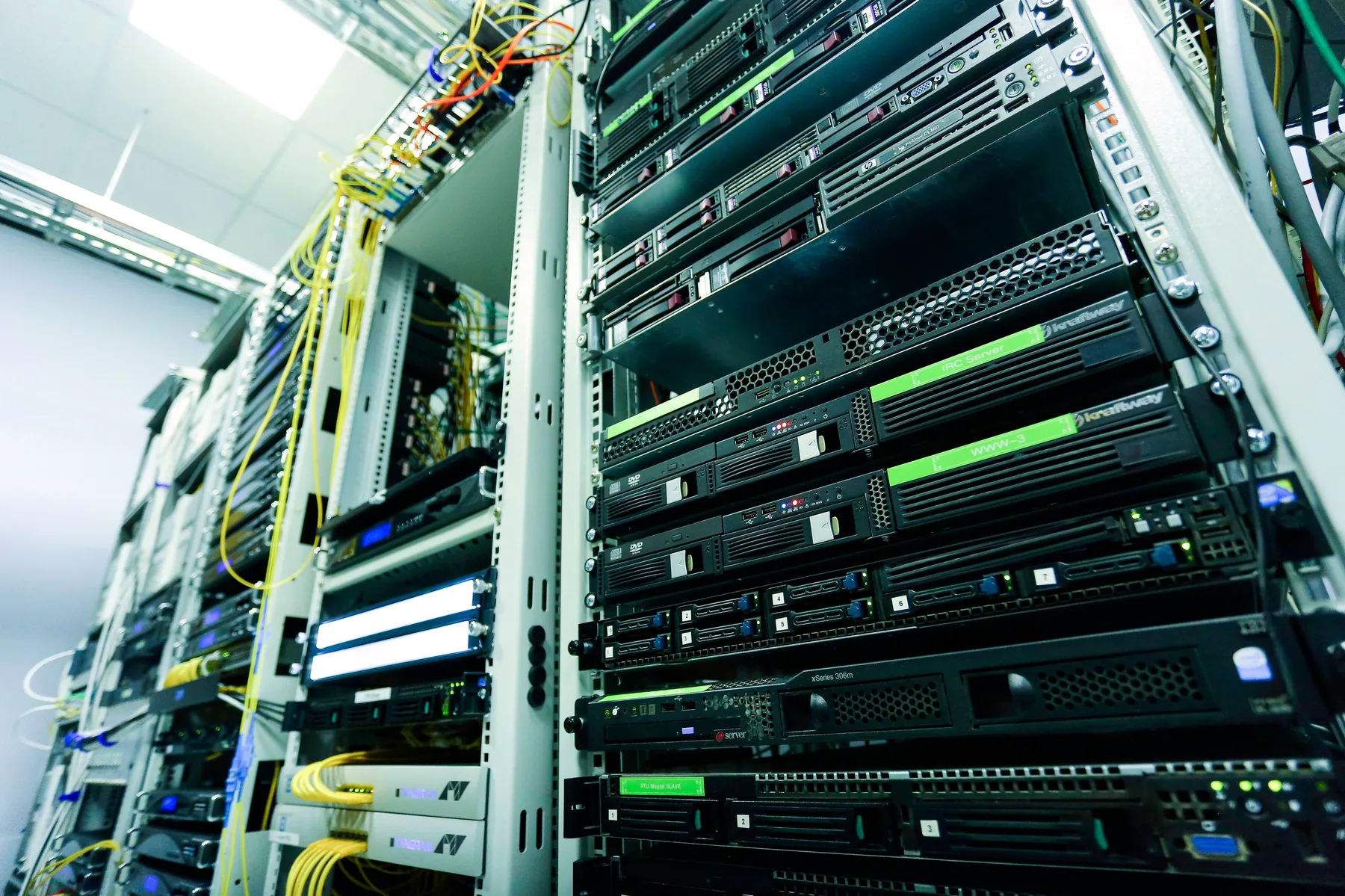 Enterprise server rack infrastructure